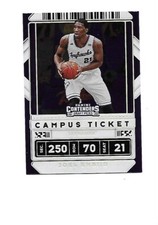2020-21  PANINI CONTENDERS DRAFT PICKS Campus Ticket #15 JOEL EMBIID  ( 76ers )