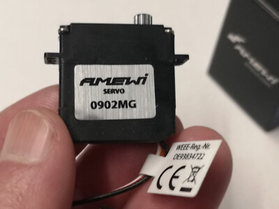 AMX Racing 8mm Micro Servo Digital Metallgetriebe 1,9Kg/6V 0902MG Amewi 28300