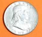 Estate Find 1950 - Franklin Half Dollar!! #K23496