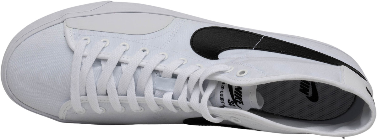 Nike SB Blazer Court Mid Premium White Black Men’s Size 10 Skater Streetwear Gym Nike Blazer Court Premium SB Mid White Black | eBay main image 3