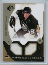 10/11 Upper Deck SPx Sidney Crosby Winning Materials Dual Jersey #1