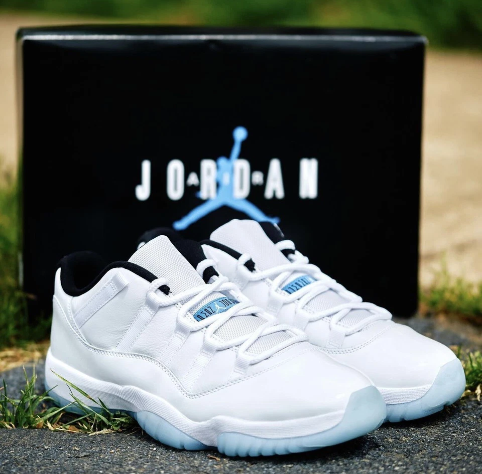 air jordan 11 white legend blue