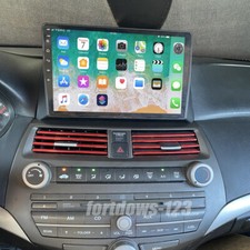 FOR HONDA ACCORD 2008-2012 ANDROID AUTO APPLE CARPLAY CAR STEREO GPS NAVI RADIO