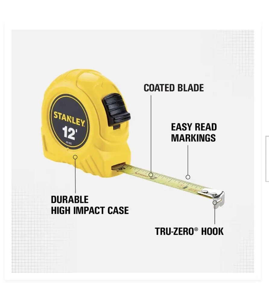 Stanley - 30 Ft. x 1 In. Tape Rule