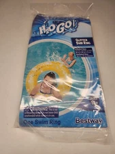 H2O Go! Bestway Glitter Swim Ring 31.5" X 31.5 X 7.5" 