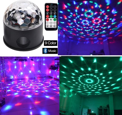 disco light and speaker