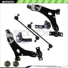 For 2000-2004 Ford Focus Front Lower Control Arm And Ball Joint Tie Rod End