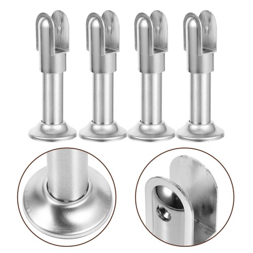 12 Stück WC-Trennwand-Zubehör, verstellbarer WC-Badezimmer-Trennwand, - Bild 5 von 12