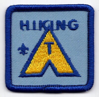Hiking c2000 Southern California ''T'' Scout Activity Fun Patch Blue BSA 2x2''