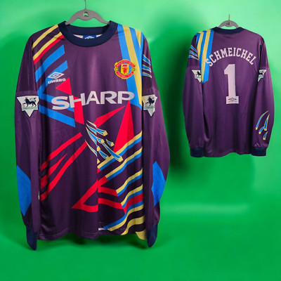 Goalkeeper Manchester United 1992 - SCHMEICHEL # 1 - Purple