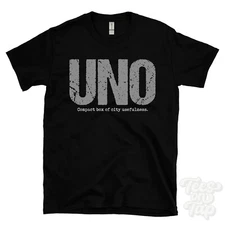 UNO: Compact box of city usefulness T-Shirt car driver gift
