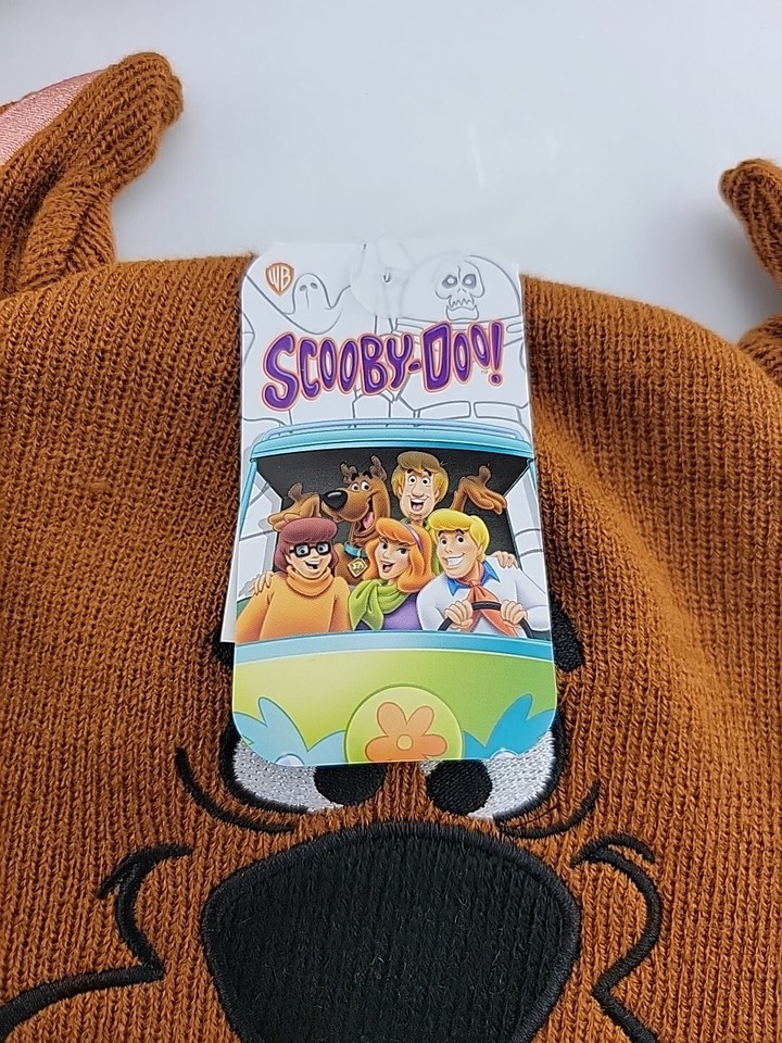 New Scobby Doo Beenie Hat Brown w ears Adult eBay