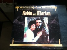 Robin and Marian 1976 LaserDisc LD EX  Adventure, Drama, Romance NM