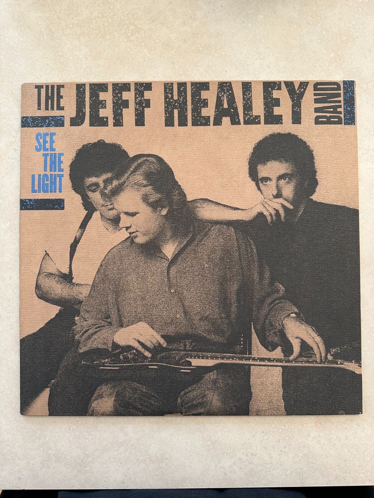 The Jeff Healey Band - See The Light - EX Arista USA 1988 vinyl LP - ANGEL EYES