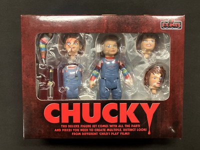 Chucky Deluxe Figure Set - Child's Play - Mezco Toyz 5 Points