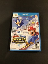 mario and sonic at the olympic winter games Wii U Case only