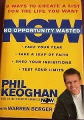 Phil Keoghan~NO OPPORTUNITY WASTED~SIGNED 1ST(3RD)/DJ~NICE COPY