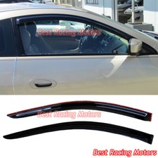 For 2003-2007 Honda Accord 2dr JDM Style Side Window Visors