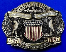 America 200th anniversary  Patriotic USA!  The Great American Belt Buckle Co