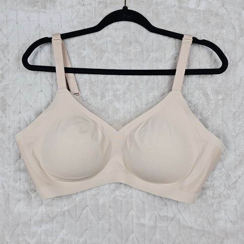 Honey Love Crossover Bra 1X Black Wireless Convertible Classic Tan Comfort - 第 1/3 張圖片