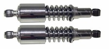 Honda C 50 LAC Rear Chrome Shock Absorbers 1982-1989