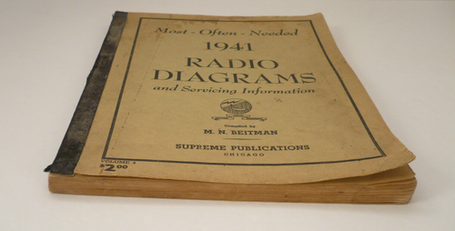 Most Often Needed 1941 Radio Diagrams and Servicing Information Volume 4 - Picture 13 of 22