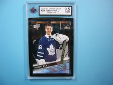 2020/21 UPPER DECK YOUNG GUNS NHL HOCKEY CARD #208 JOSEPH WOLL ROOKIE KSA 9.5 UD