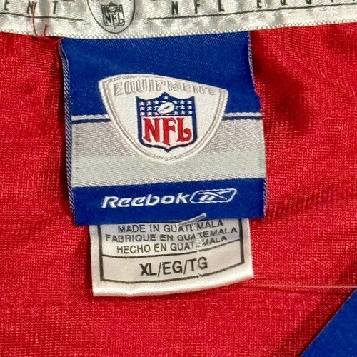 Maglia Vintage Ed Hartwell #50 Autografata Atlanta Falcons Reebok Taglia XL Firmata - Foto 9 di 13