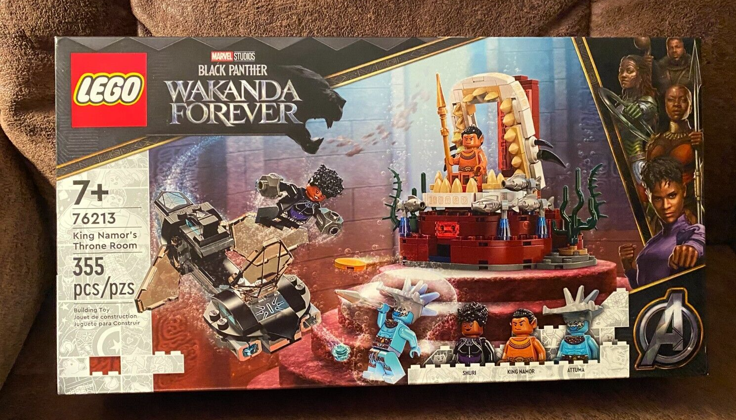 Lego Marvel Black Panther: Wakanda Forever King Namor Throne Room