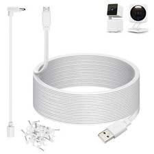 50ft Power Cable for Wyze Cam v4Wyze Cam Pan v3Wyze OGWyze Cam v3 and v3 Pro