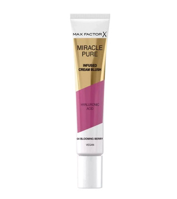 MAX FACTOR Miracle Pure Infused Cream Blush 15ml VERSIEGELT Blühende Beere VEGAN