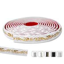 Modanatura parete autoadesiva bordo specchio flessibile cornice piastrelle bordo soffitto