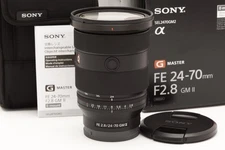 Sony FE 24-70mm f2.8 GM II Lens (Sony FE) with Manual, Case, & Box #49293