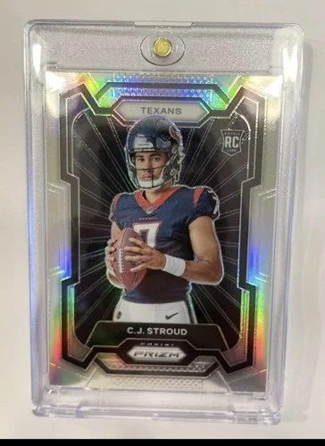 2023 Panini Prizm Rookie Variation C.J. Stroud #302 Silver Prizm (RC)