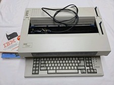 IBM Wheelwriter 1500 Electric Typewriter With Ribbon & Power Cord. Tested