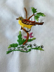 Vintage Rotschild Hand Embroidered Center Piece & TableCloth — photo 6