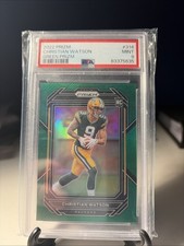 Psa 9 2022 Prizm Christian Watson Green Prizm