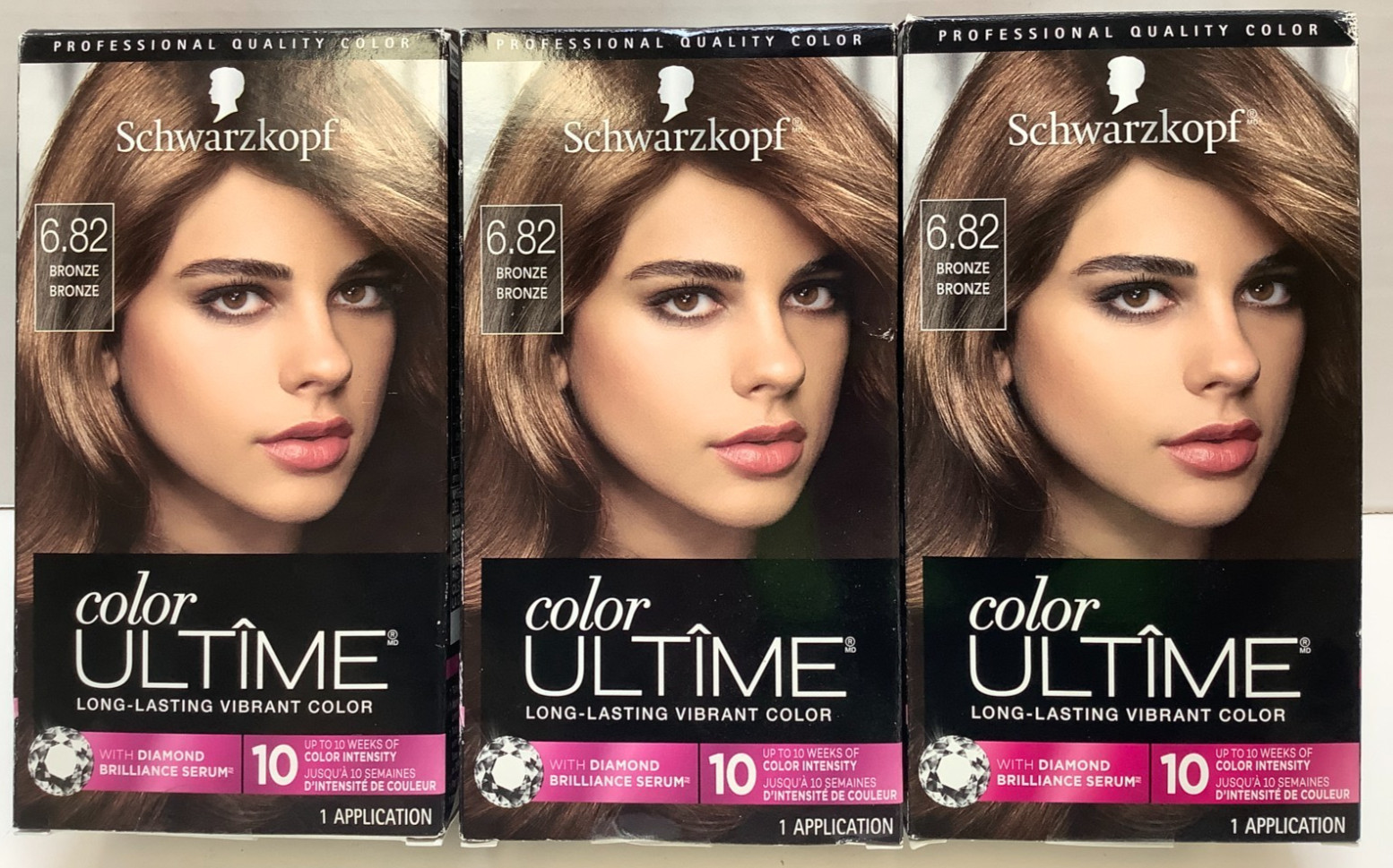 Ultime, Long Lasting Vibrant Color, 6.82 Bronze, 3pk