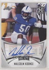 2021 Leaf Draft Auto Malcolm Koonce #BA-NK1 Auto 0l0l