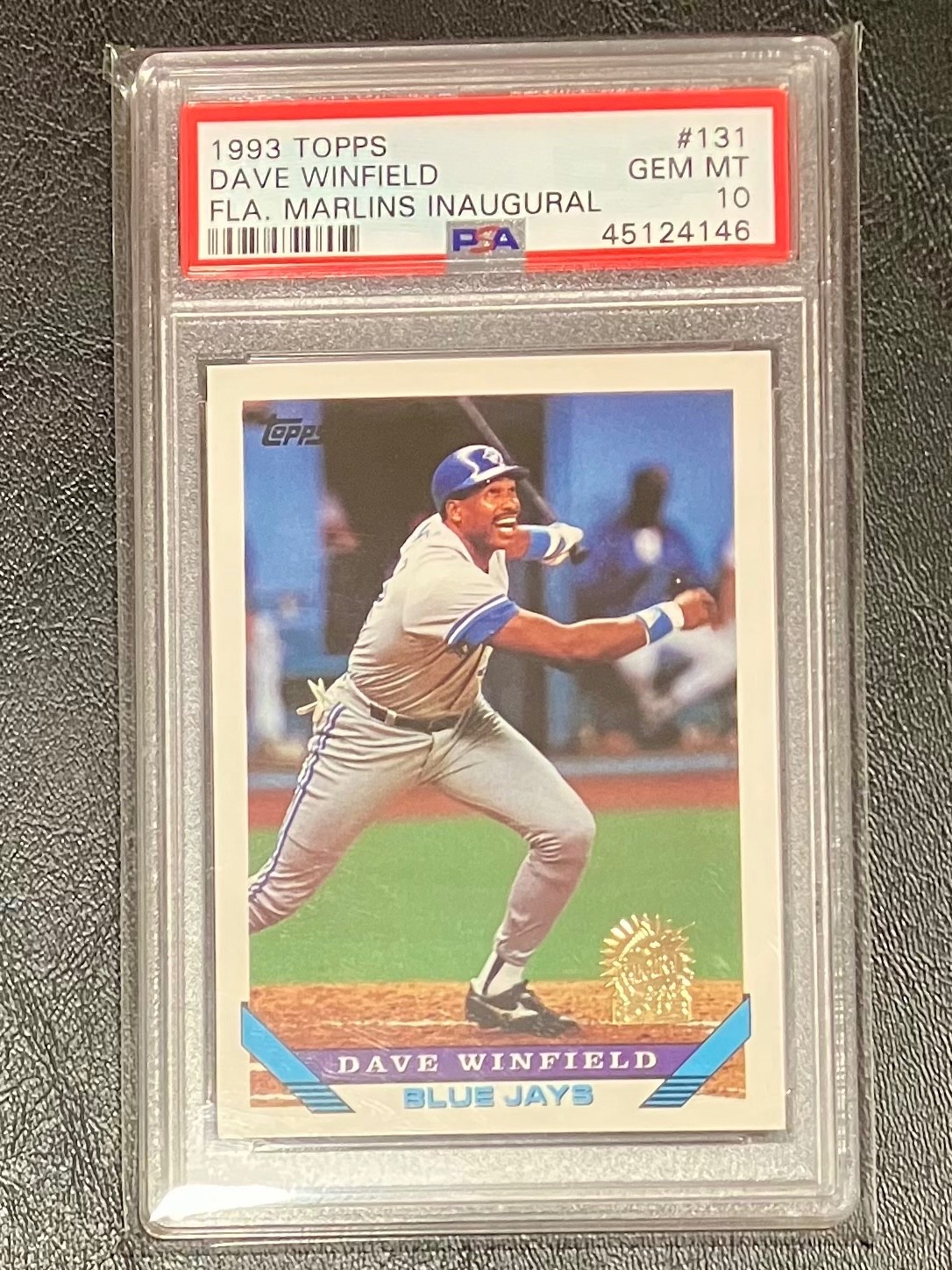1993 Topps #131 Dave Winfield PSA 10 Florida Marlins Inaugural