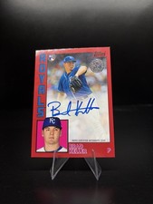 2019 Topps 1984 Topps Baseball Autographs Brad Keller #84A-BK Red /25 (AU, RC)