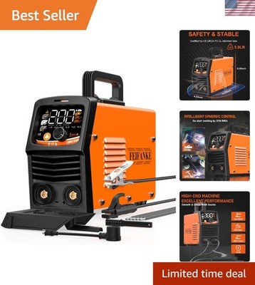 Stick Welder 200A 110V/220V MIG/TIG Combo Portable with Digital Display