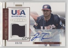 2012 USA Baseball National Team Jersey Signatures 89/99 Jose Trevino Auto y2y