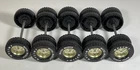 Nylint Metal Muscle Set Of 18 Wheels Dually Tires Axle Parts Restore Custom