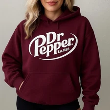 Dr Pepper Hoodie, Est 1885 Soda Hoodie, Halloween Hoodie Halloween Shirt