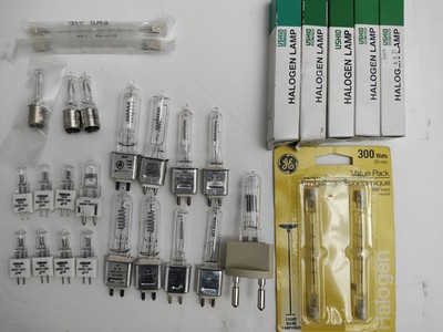 Lot Of Osram Halogen Display Optic Lamp Bulbs 