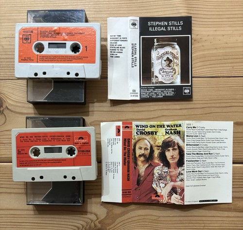 1970’s Cassettes x4 - Stephen Stills,Crosby & Nash,Steve Miller,Peter Frampton - Picture 2 of 7