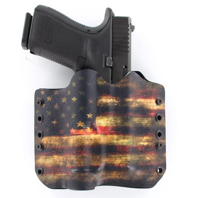OWB Light Holster - Kel-Tec Handguns -O-Light Baldr Pro R -USA Dark
