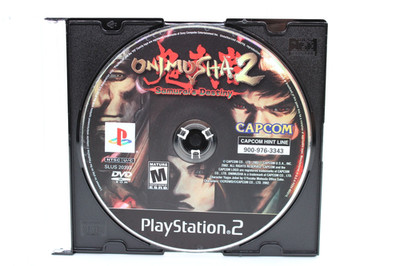 Refurbished PS2 Onimusha 2 Samurais Destiny Disc Only Black Label Mint Clean