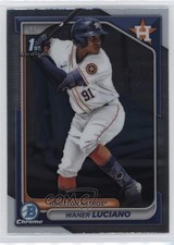 2024 Bowman Chrome Prospects Waner Luciano #BCP-208 00jz